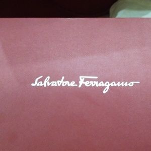 Salvatore ferragamo shoe and belt
